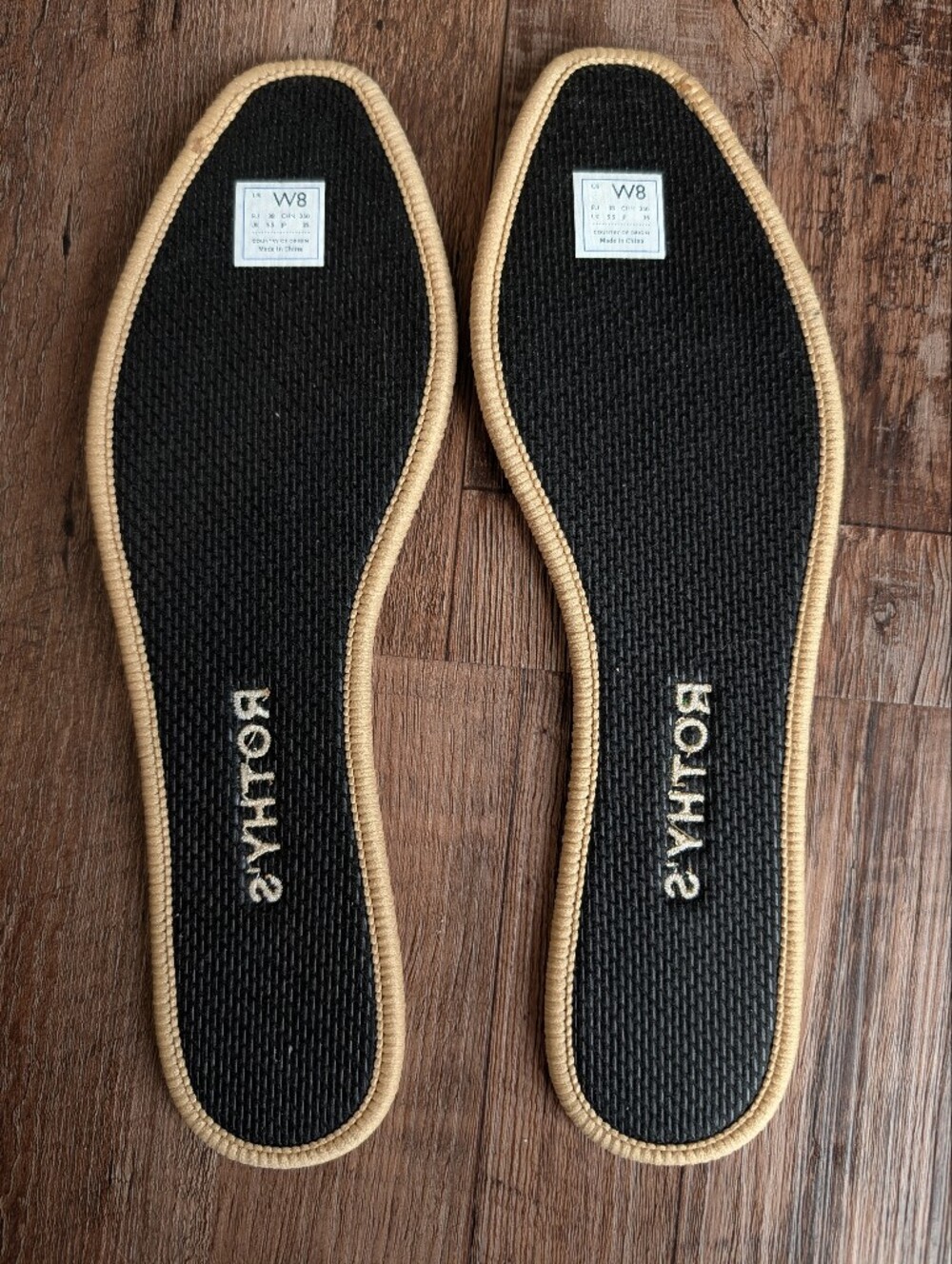 Rothy's The Double Buckle Mary Jane Java Chip Biege Ballet Flats Sz 8 - Picture 8 of 13